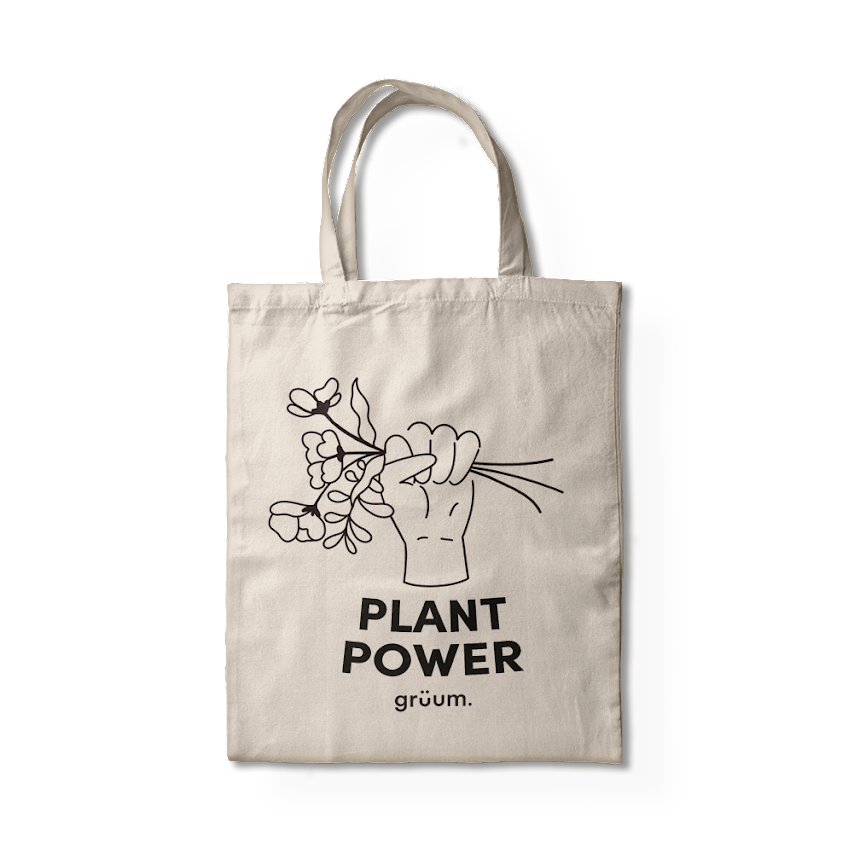 Tote Bag - Plant power - grüum